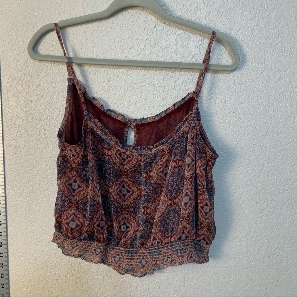 Bohemian Patterned summers Women's crop Top